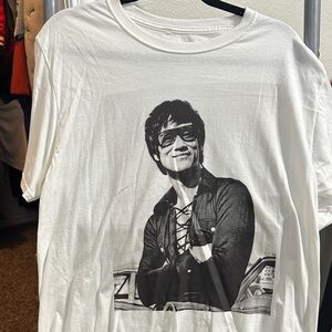 White Graphic T-Shirt Bruce Lee